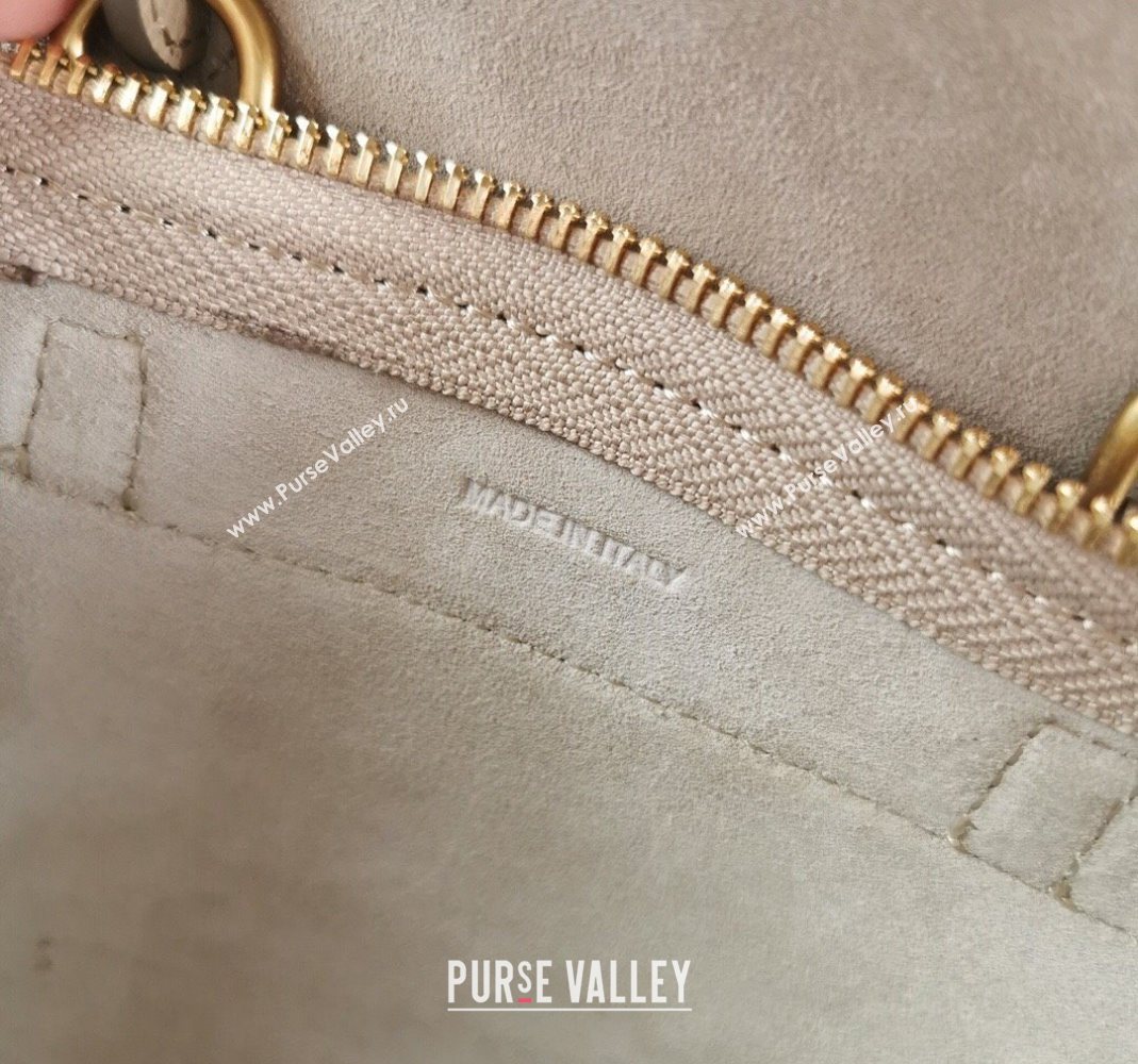 Celine Belt Pico Mini Bag in Grained Leather Beige 2025 194263 (BL-251124031)