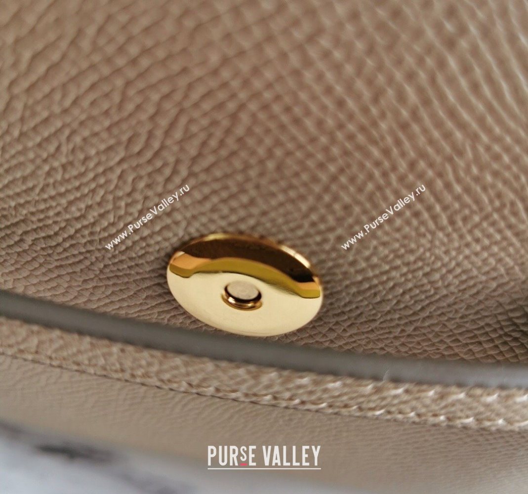 Celine Belt Pico Mini Bag in Grained Leather Beige 2025 194263 (BL-251124031)