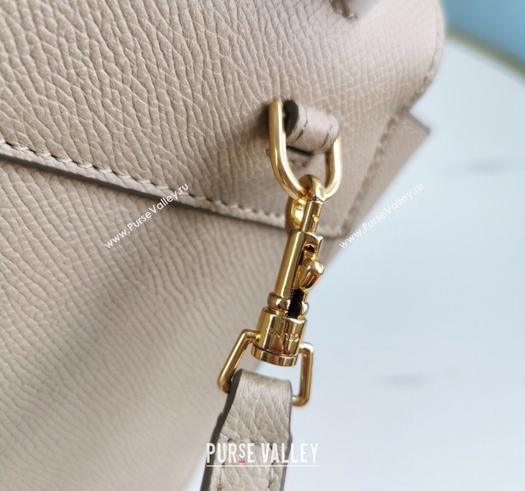 Celine Belt Pico Mini Bag in Grained Leather Beige 2025 194263 (BL-251124031)