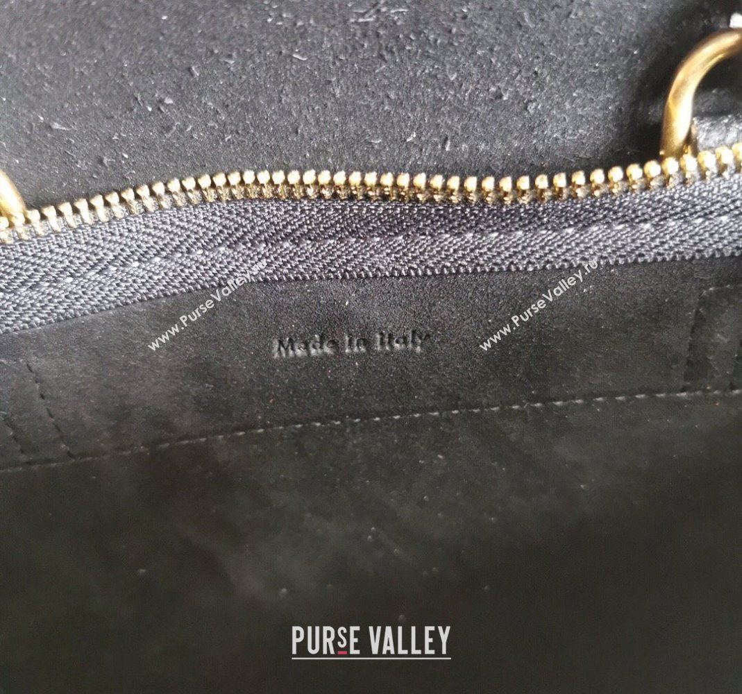 Celine Belt Pico Nano Bag in Grained Leather Black 2025 189003 (BL-251124036)