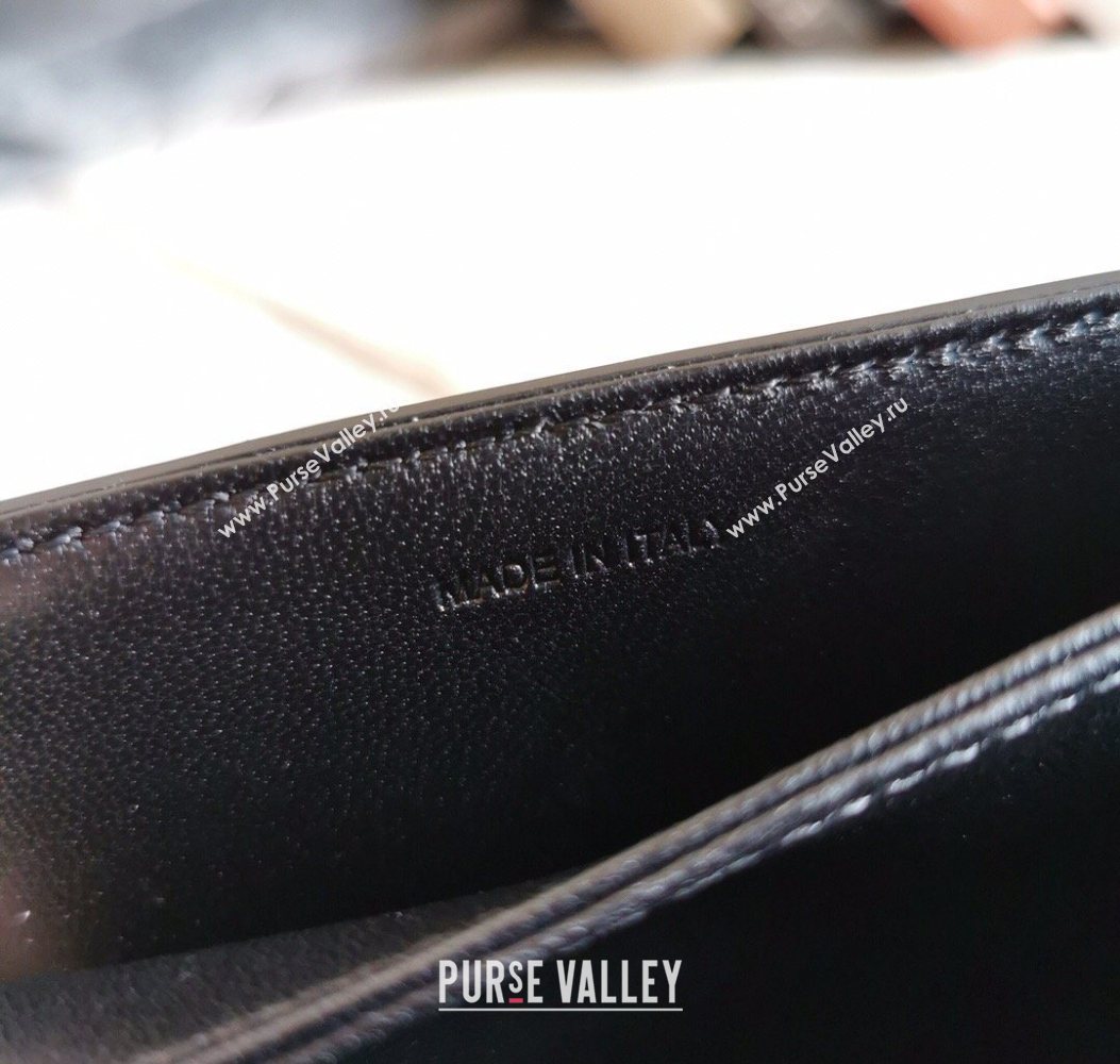 Celine Teen Triomphe Mini Bag in Shiny Calfskin Leather 188423 Black/Gold 2026 (BL-260121021)