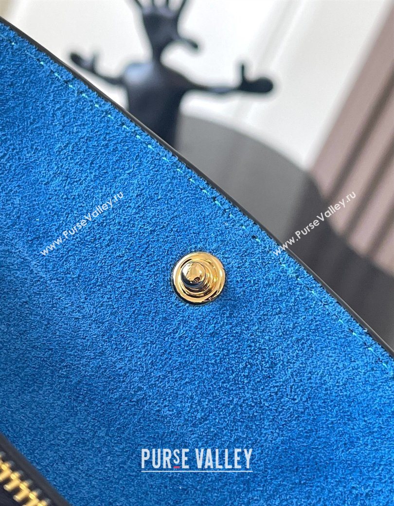 Celine Trio Flap Bag in Smooth Lambskin Leather Black 2026 10P862 (BL-260121003)