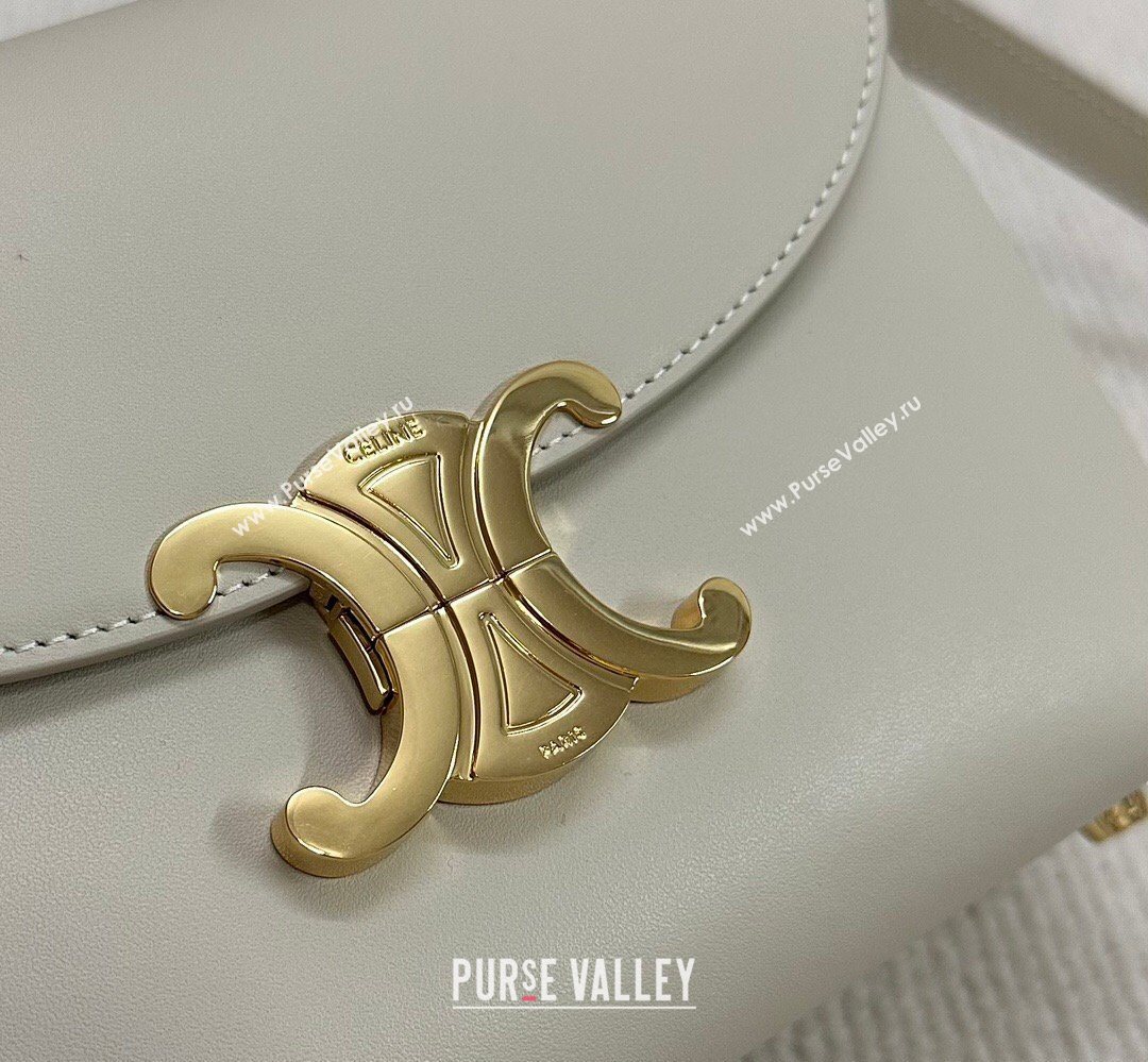 Celine Teen Nino Bag in Smooth Supple Calfskin Light Beige 2026 118113 (BL-260411013)