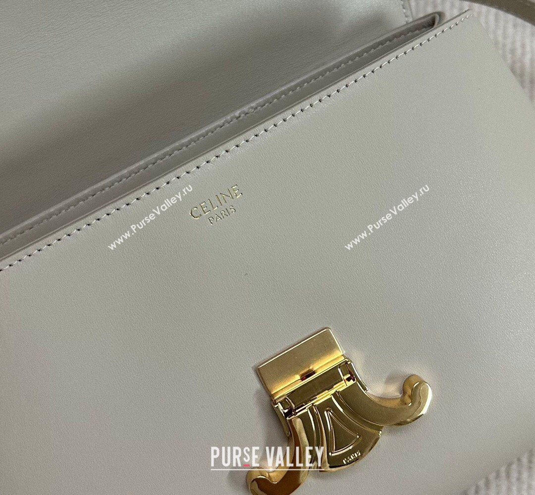 Celine Teen Nino Bag in Smooth Supple Calfskin Light Beige 2026 118113 (BL-260411013)