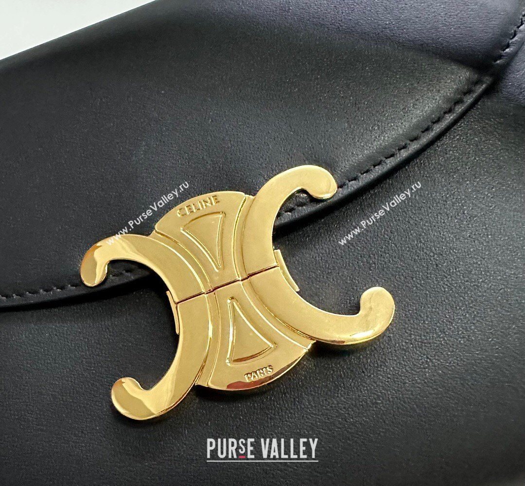 Celine Teen Nino Bag in Smooth Supple Calfskin Black 2026 118113 (BL-260411015)