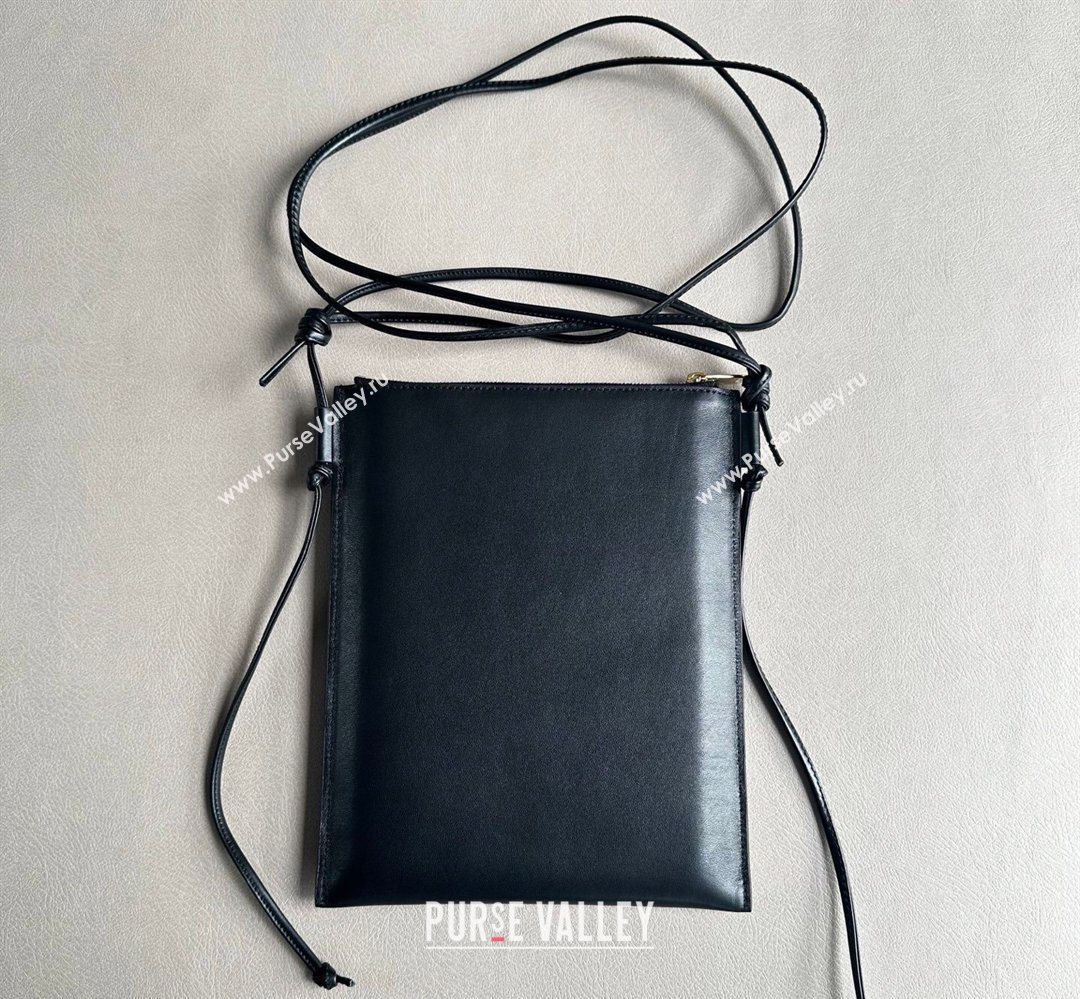 Celine Sharp Pouch Bag in Smooth Lambskin Leather Black 2026 10P812 (BL-260411026)