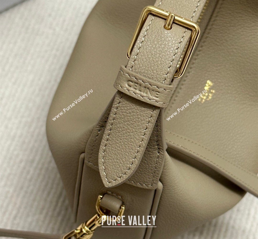 Celine Teen Lulu Bag in Grained Calfskin Beige 2025 120723 (BL-260411036)