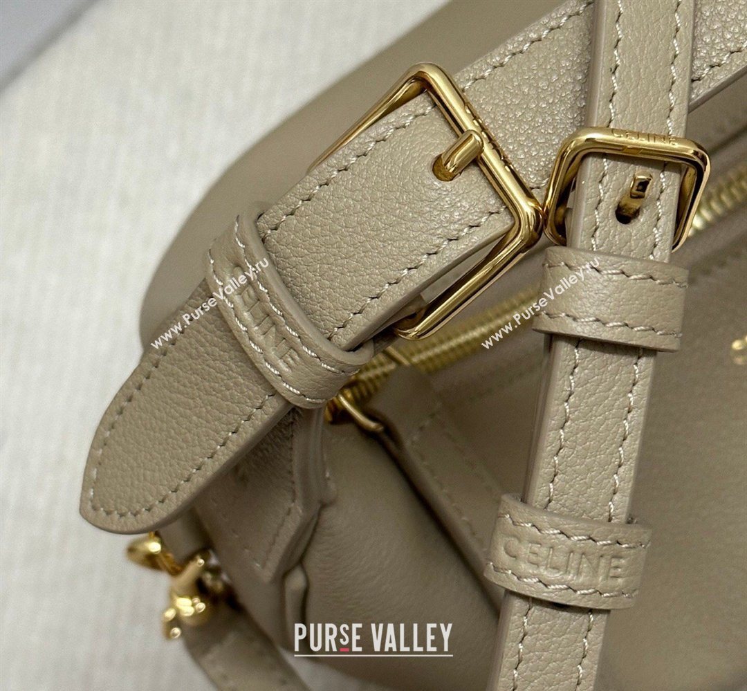 Celine Teen Lulu Bag in Grained Calfskin Beige 2025 120723 (BL-260411036)