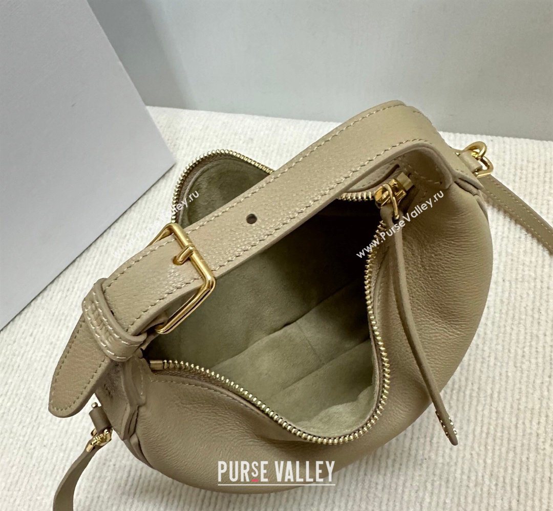 Celine Teen Lulu Bag in Grained Calfskin Beige 2025 120723 (BL-260411036)