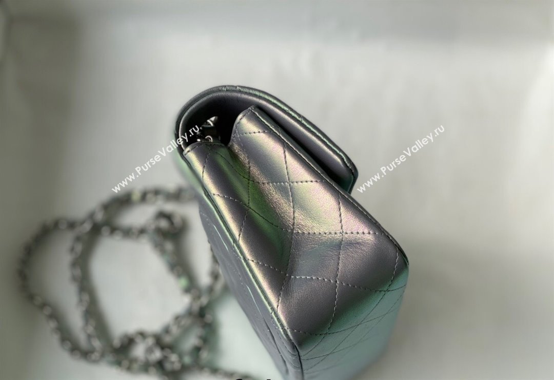 Chanel Iridescent Lambskin Classic Mini Flap Bag A69900 Pink 2021 31 (SM-21123031)