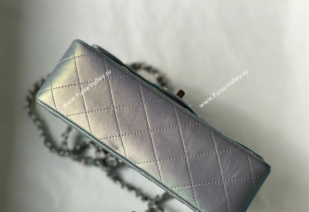Chanel Iridescent Lambskin Classic Mini Flap Bag A69900 Pink 2021 31 (SM-21123031)