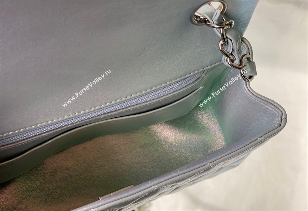 Chanel Iridescent Lambskin Classic Mini Flap Bag A69900 Pink 2021 31 (SM-21123031)