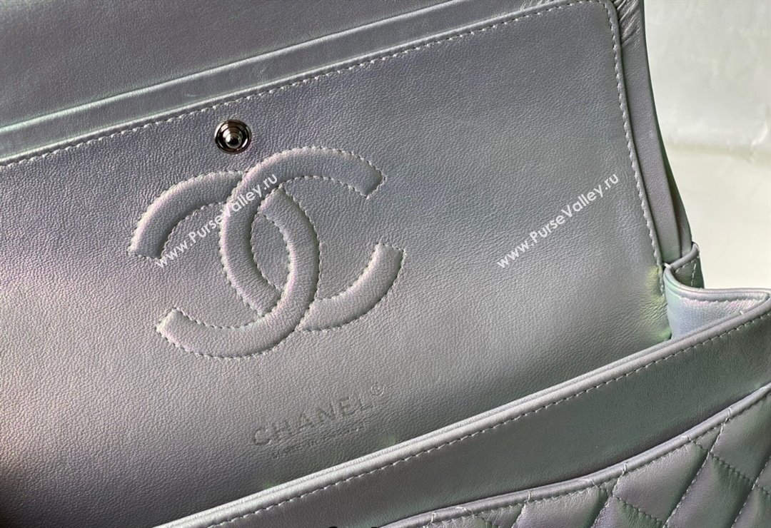 Chanel Iridescent Lambskin Medium Bag A01112 Pink 2021 32 (SM-21123032)