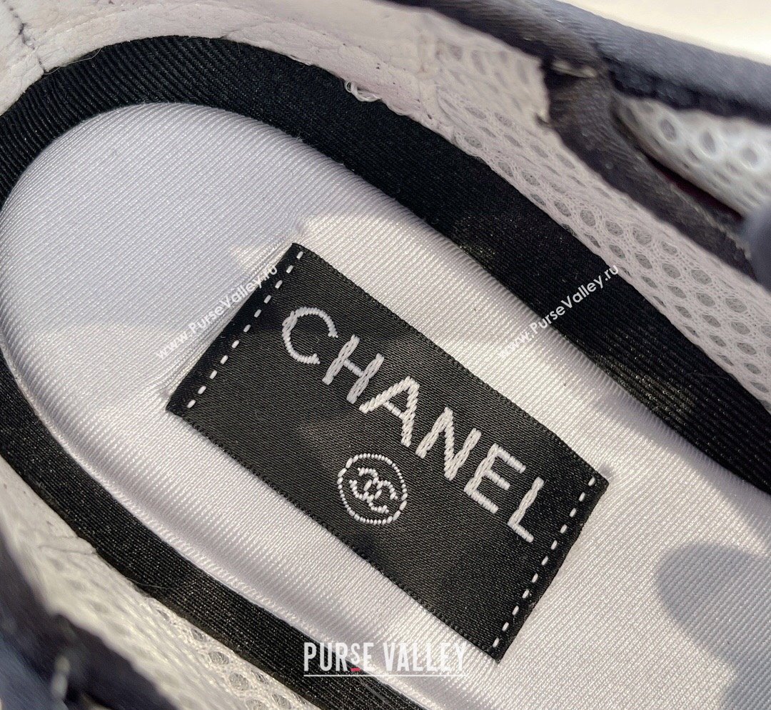 Chanel Suede Sneakers G39070 Black 2023 1025 (SS-231025103)