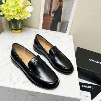 Chanel Patent Calfskin Loafers Black 2 2023 CH120111 (MD-231201080)