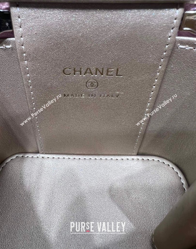 Chanel Lambskin Clutch with Chain and Gold-Tone Ball AP1447 Pale Pink 2024 (yezi-240311014)