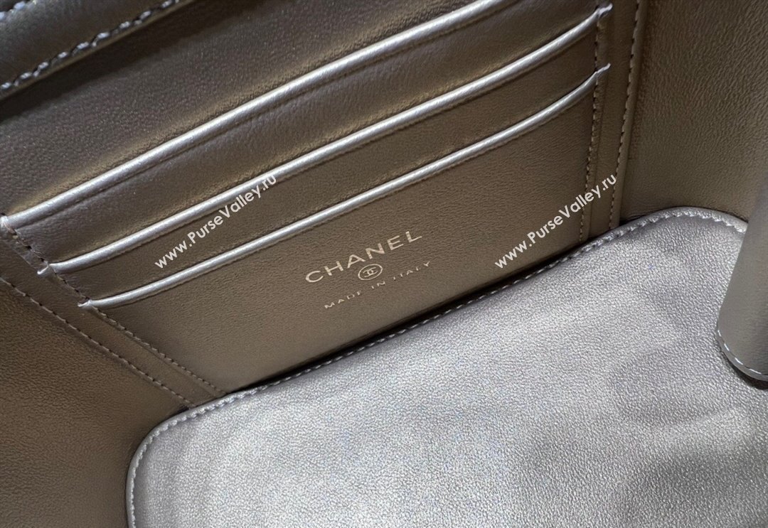 Chanel Lambskin Clutch with Chain and Gold-Tone Ball AP2303 Light Pink 2024 (yezi-240311002)