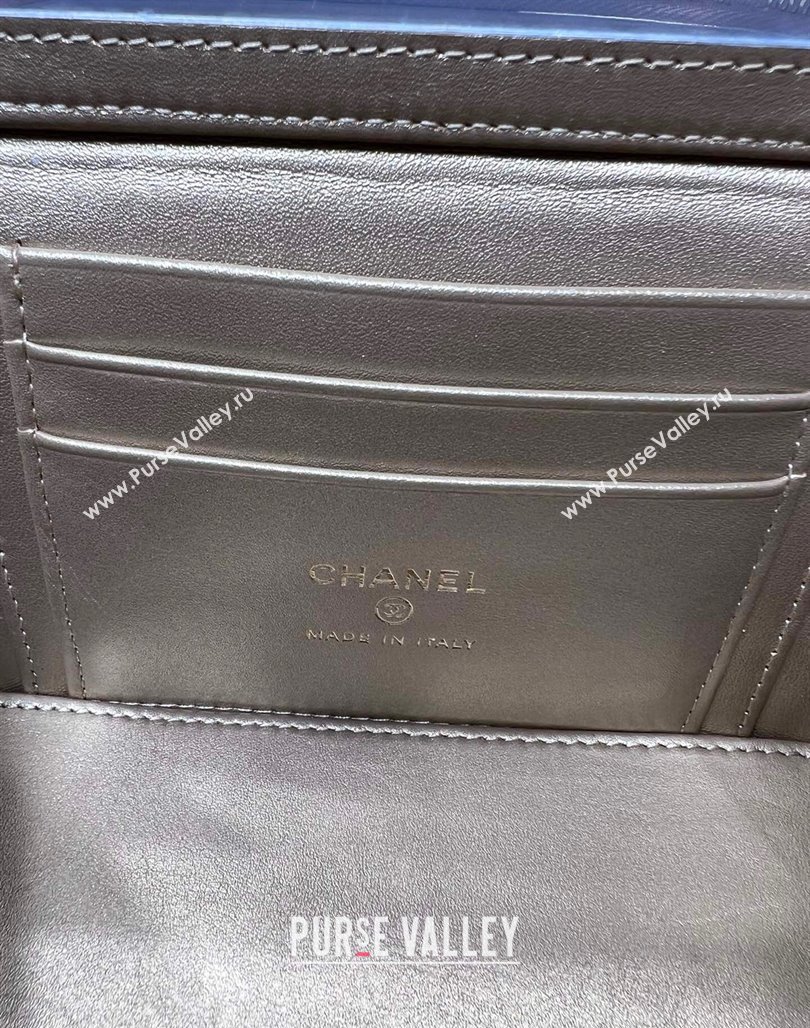 Chanel Lambskin Clutch with Chain and Gold-Tone Ball AP2303 Beige 2024 (yezi-240311003)