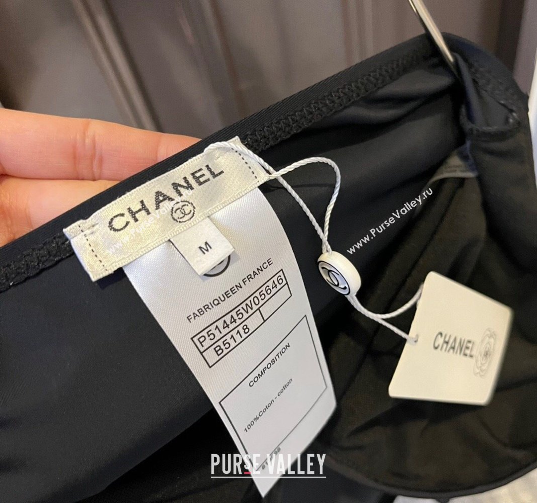 Chanel Swimwear with Sequins Black 2024 0401 (WM-240401132)