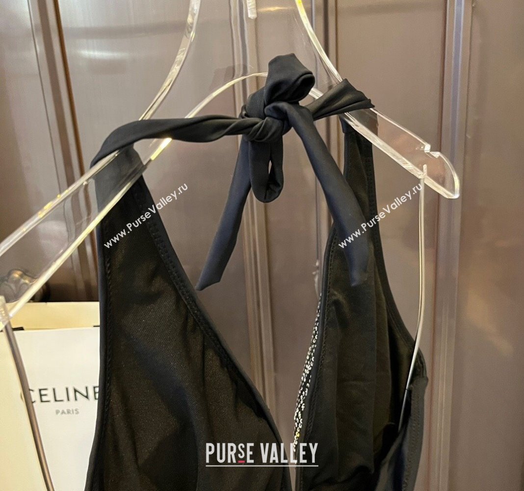 Chanel Swimwear with Sequins Black 2024 0401 (WM-240401132)