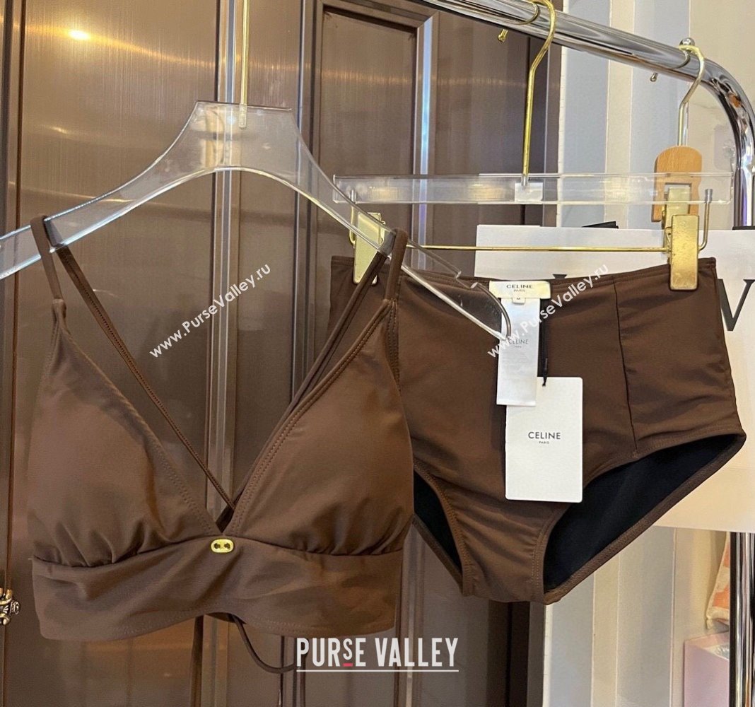 Celine Swimwear Brown 2024 CE040101 (WM-240401138)