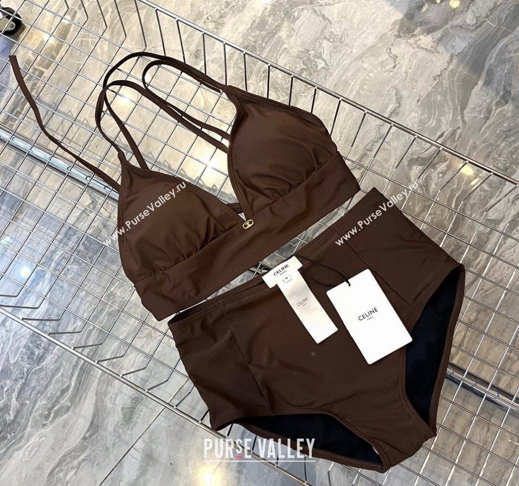 Celine Swimwear Brown 2024 CE040101 (WM-240401138)