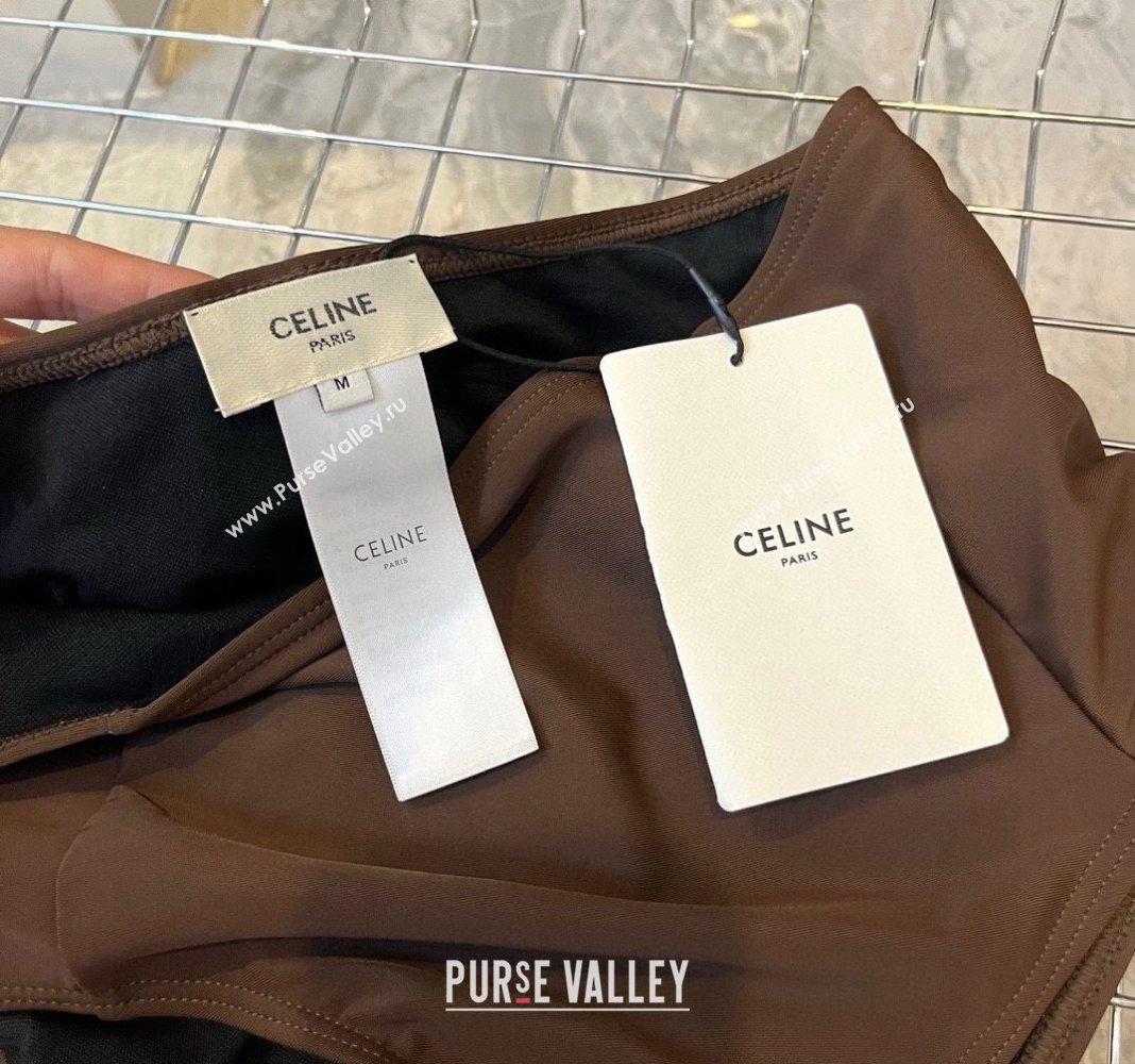 Celine Swimwear Brown 2024 CE040101 (WM-240401138)