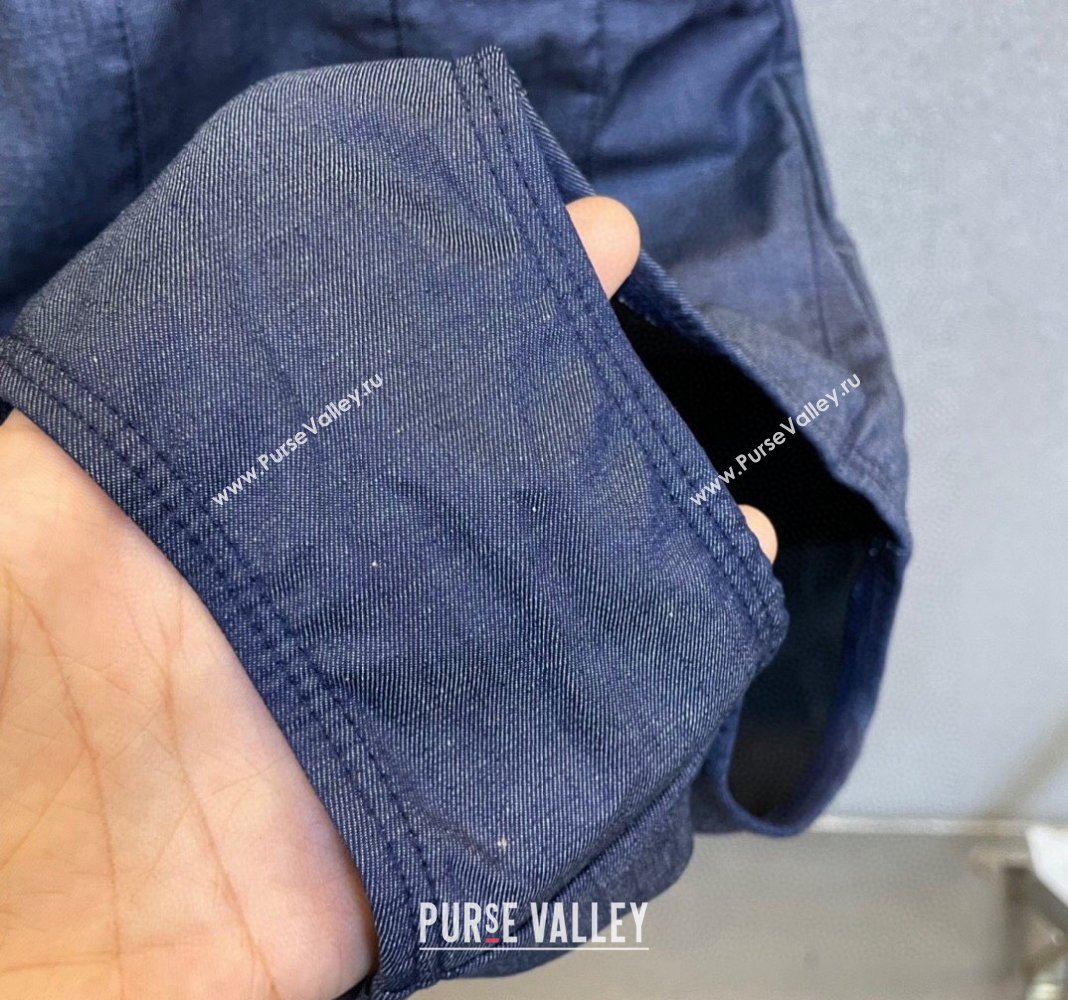 Prada Swimwear with Lace Denim Blue 2024 (A-240401140)