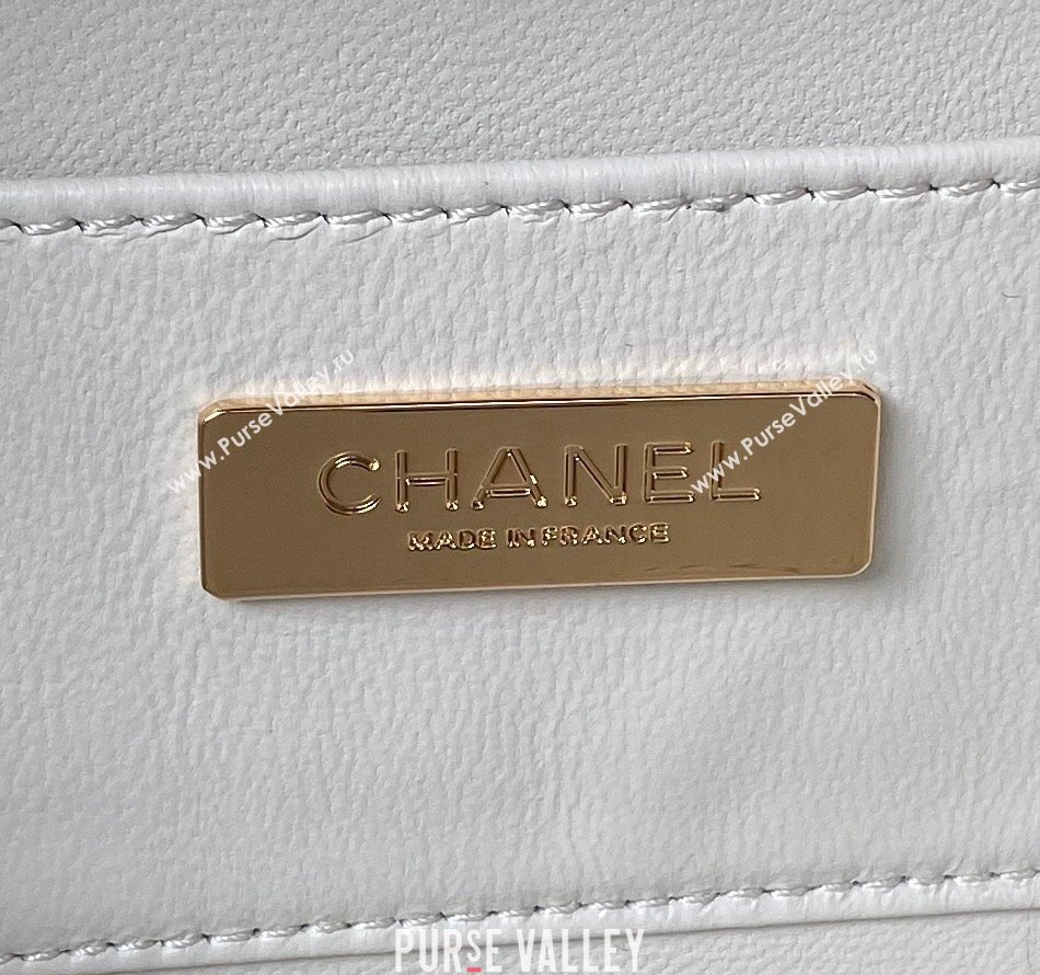 Chanel Lambskin Camera Bag AS4817 White 2024 (yezi-240411034)