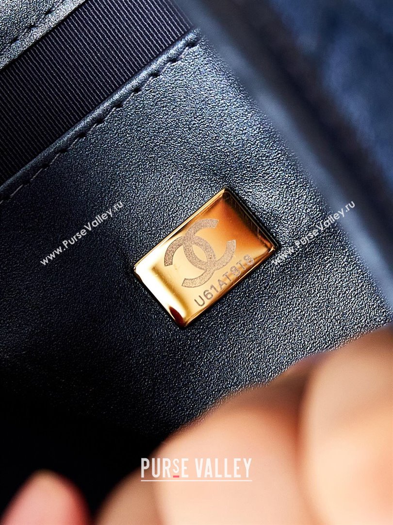 Chanel Washed Denim Hobo Bag AS4532 Blue 2024 (yezi-240412022)