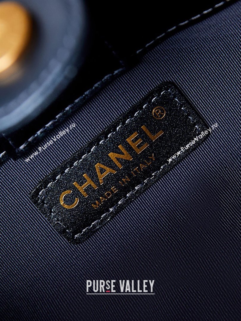 Chanel Washed Denim Hobo Bag AS4666 Blue 2024 (yezi-240412020)