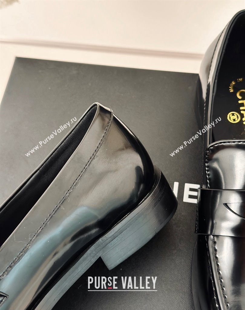 Chanel Patent Calfskin Loafers G45504 Black 2024 (MD-240424048)