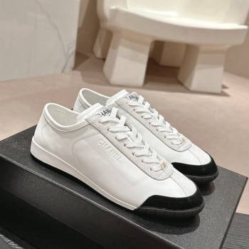 Chanel Calfskin Suede Sneakers G45714 White 2024 (MD-240424151)