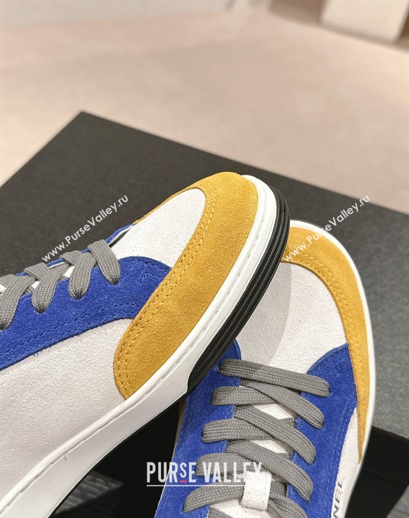 Chanel Suede Sneakers Yellow/Other 2024 0424 (MD-240424152)