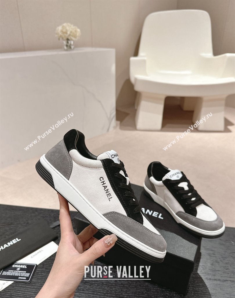 Chanel Suede Sneakers Grey/Other 2024 0424 (MD-240424153)