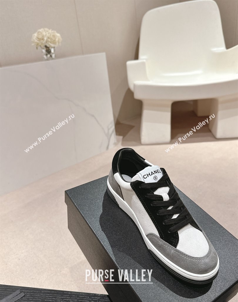 Chanel Suede Sneakers Grey/Other 2024 0424 (MD-240424153)