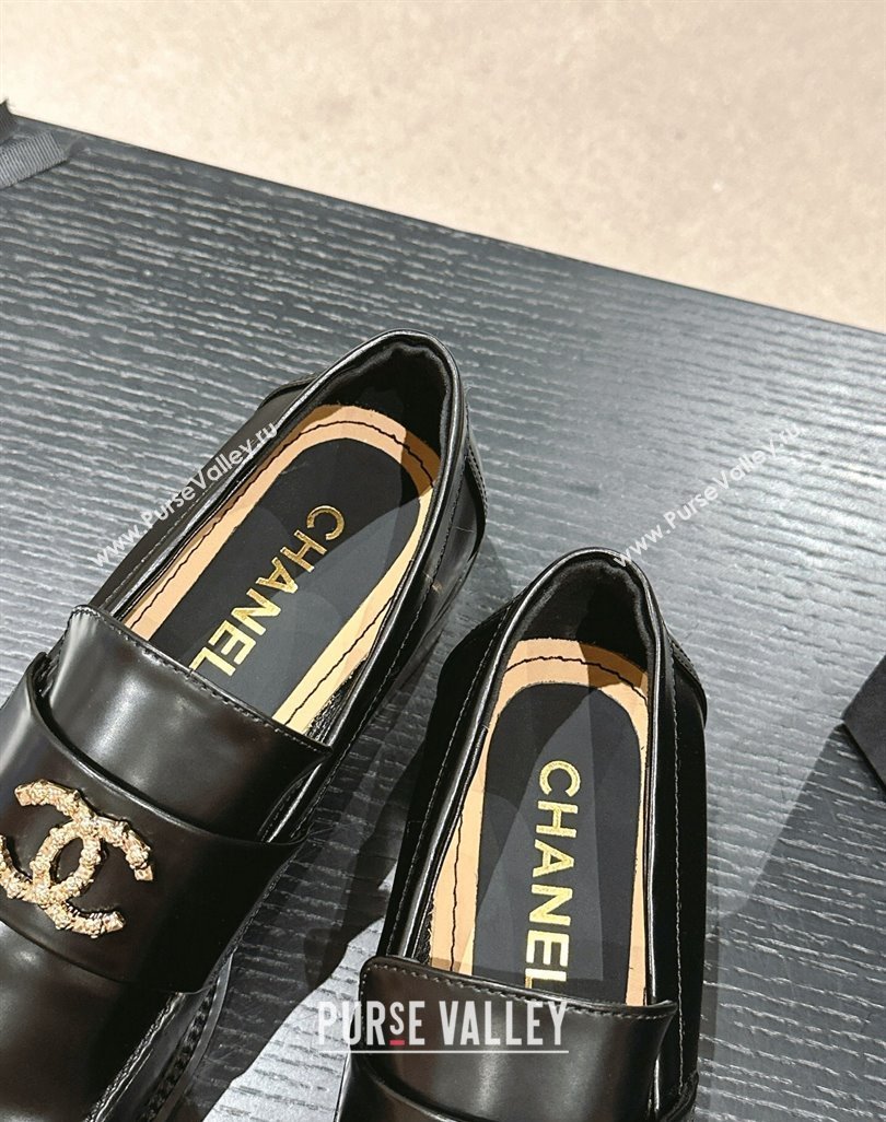 Chanel Calfskin Loafers G45663 Black 2024 (MD-240424156)
