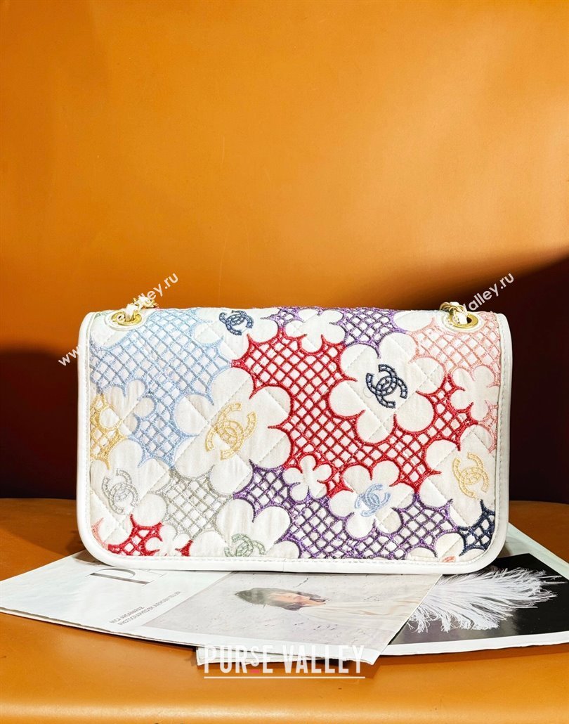 Chanel 22 Lace Patchwork Mini Flap Bag Multicolor 2024 (yezi-240518015)