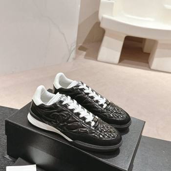Chanel Quilted Calfskin Sneakers G45335 Black 2024 (MD-240603043)