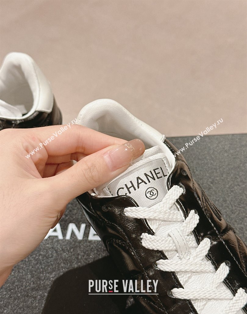 Chanel Quilted Calfskin Sneakers G45335 Black 2024 (MD-240603043)