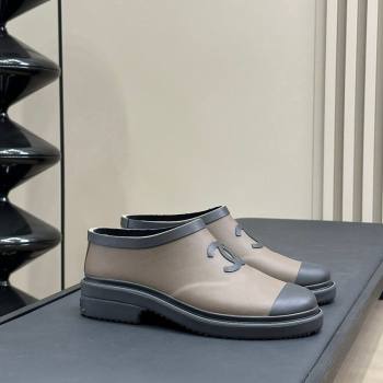 Chanel Rubber Ankle Rain Boots Grey 2024 072303 (KL-2407230015)