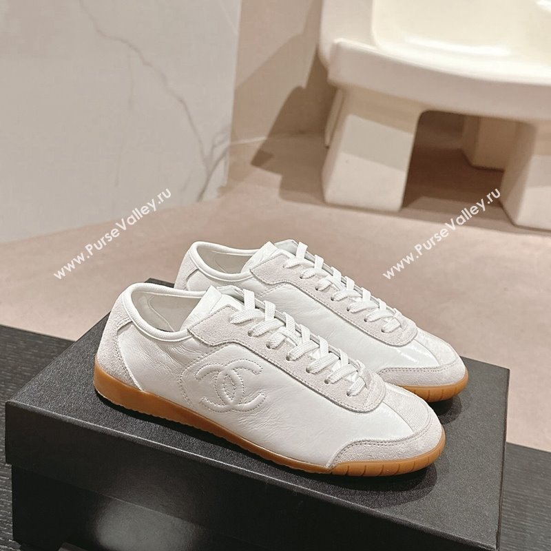 Chanel Calfskin Sneakers White 2024 G45996 (MD-240816111)