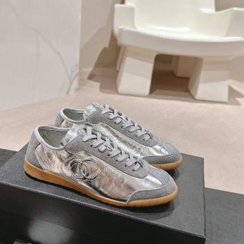 Chanel Calfskin Sneakers Silver 2024 G45996 (MD-240816112)