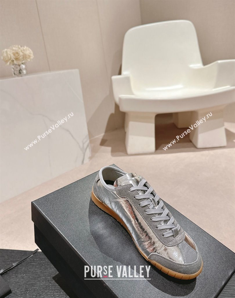 Chanel Calfskin Sneakers Silver 2024 G45996 (MD-240816112)