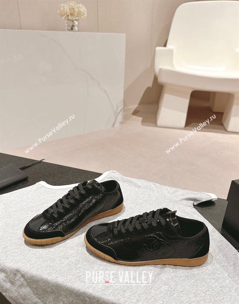 Chanel Calfskin Sneakers Black 2024 G45996 (MD-240816113)