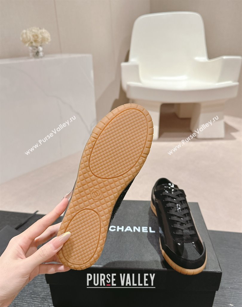 Chanel Calfskin Sneakers Black 2024 G45996 (MD-240816113)