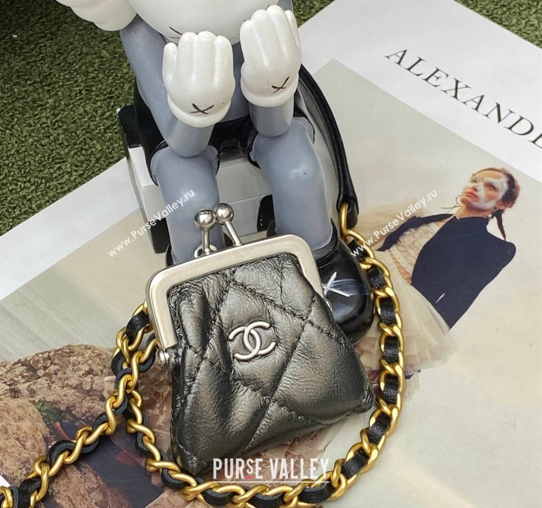 Chanel Lambskin Clutch with Chain Set 2024 2825008 (yezi-240830092)