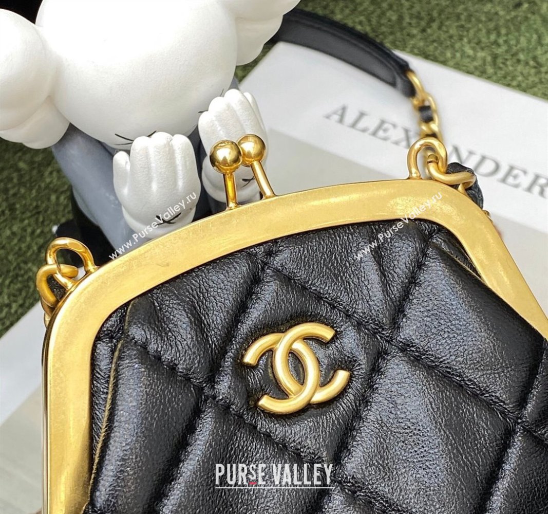 Chanel Lambskin Clutch with Chain Set 2024 2825008 (yezi-240830092)