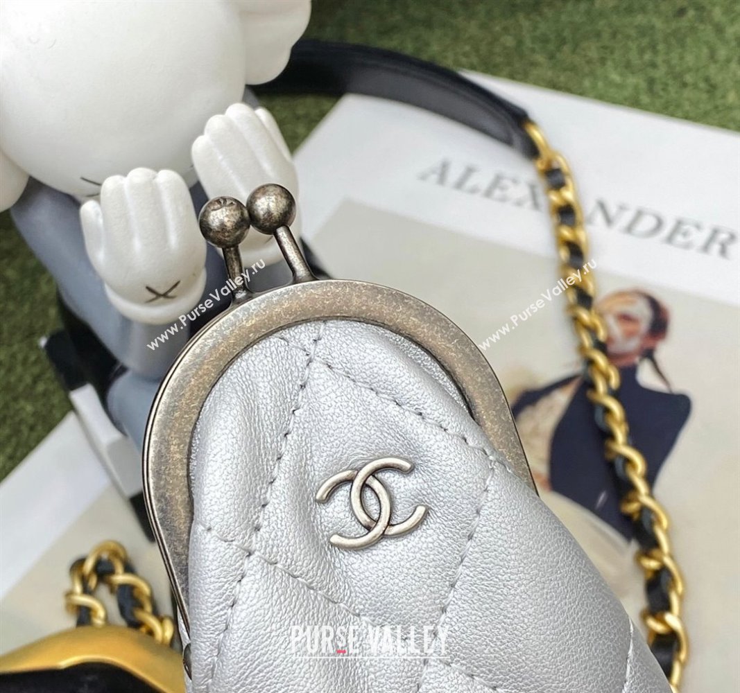 Chanel Lambskin Clutch with Chain Set 2024 2825008 (yezi-240830092)