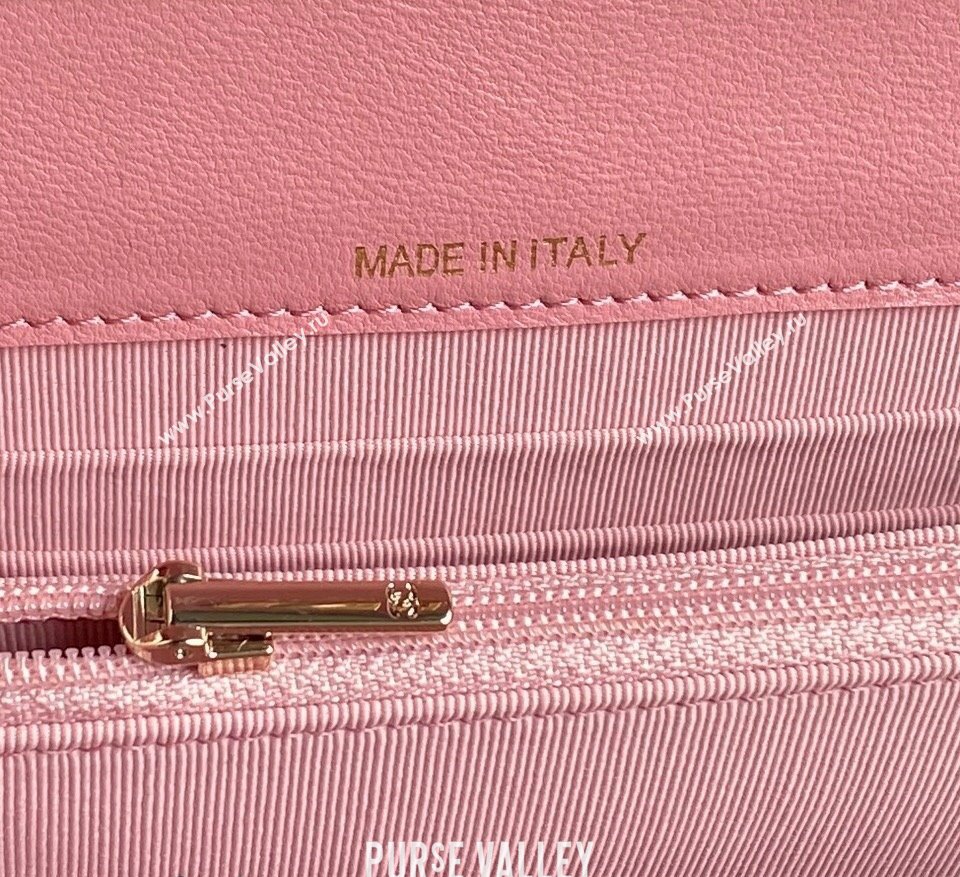 Chanel Lambskin Clutch with Chain AP4300 Pink 2024 (yezi-241106102)